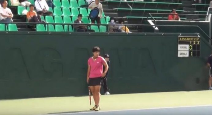 Luksika KUMKHUM Thailand tennis player ลักษิกา คำขำ