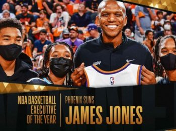 โจนส์ จากฟีนิกซ์ คว้ารางวัลผู้บริหารยอดเยี่ยม NBA ประจำปี 2020-21